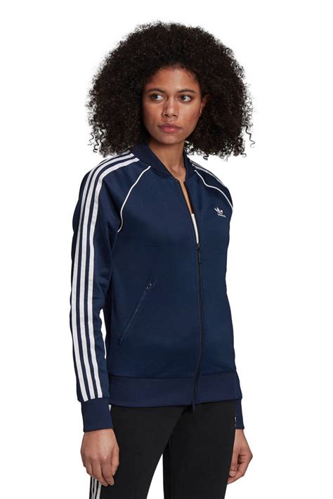 adidas vest donkerblauw xl|Women .